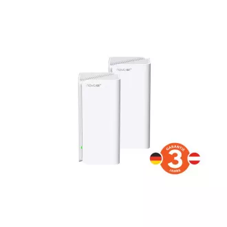 Tenda Nova MX21 Pro (pachet de 2) WiFi6E AXE5700 Mesh Gigabit system, 6x GLAN/GWAN, WPA3, VPN, aplicație CZ