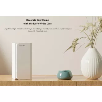Tenda Nova MX21 Pro (pachet de 3) WiFi6E AXE5700 Mesh Gigabit sistem, 9x GLAN/GWAN, WPA3, VPN, aplicație CZ