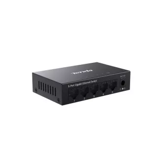 Tenda TEG1005M - comutator metalic 5x 10/100/1000 Mbps, fără ventilator - fără ventilatoare, protecție 6 kV