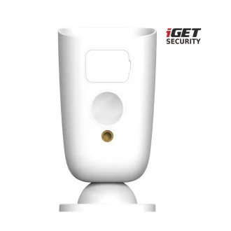iGET SECURITY EP26 White - Cameră FullHD cu baterie WiFi, IP65, autonomă și pentru alarma M5-4G și M4, CZ