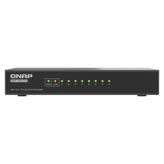 Switch QNAP QSW-1108-8T-R2 (8 porturi 2.5GbE, răcire pasivă, suport 100M/ 1G/ 2.5G) Switch QNAP QSW-1108-8T-R2 (8 porturi 2.5GbE, răcire pasivă, suport 100M/ 1G/ 2.5G)