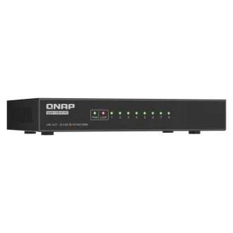 Switch QNAP QSW-1108-8T-R2 (8 porturi 2.5GbE, răcire pasivă, suport 100M/ 1G/ 2.5G) Switch QNAP QSW-1108-8T-R2 (8 porturi 2.5GbE, răcire pasivă, suport 100M/ 1G/ 2.5G)