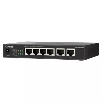 Comutator QNAP QSW-2104-2T-R2 (4x 2.5GbE RJ45 și 2x 10GbE RJ45)