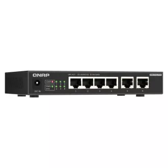 Comutator QNAP QSW-2104-2T-R2 (4x 2.5GbE RJ45 și 2x 10GbE RJ45)