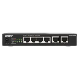 Comutator QNAP QSW-2104-2T-R2 (4x 2.5GbE RJ45 și 2x 10GbE RJ45)