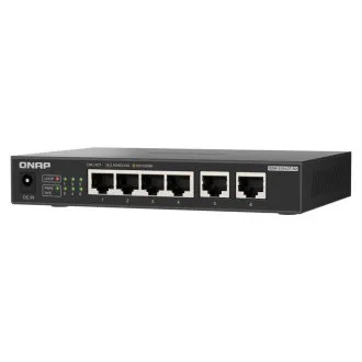Comutator QNAP QSW-2104-2T-R2 (4x 2.5GbE RJ45 și 2x 10GbE RJ45)