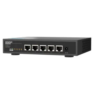 Switch QNAP QSW-3205-5T (5 porturi 10GbE, răcire pasivă, suport 100M/ 1G/ 2.5G/ 5G și 10G) Switch QNAP QSW-3205-5T (5 porturi 10GbE, răcire pasivă, suport 100M/ 1G/ 2.5G/ 5G și 10G)