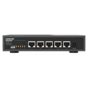 Switch QNAP QSW-3205-5T (5 porturi 10GbE, răcire pasivă, suport 100M/ 1G/ 2.5G/ 5G și 10G)