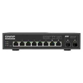 Switch QNAP QSW-L3208-2C6T (6 porturi 10GbE, 2 porturi combinate 10G SFP+/NBASE-T, Lite Managed) Switch QNAP QSW-L3208-2C6T (6 porturi 10GbE, 2 porturi combinate 10G SFP+/NBASE-T, Lite Managed)