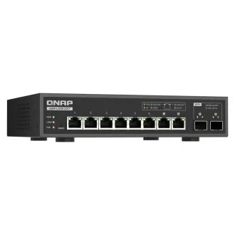 Switch QNAP QSW-L3208-2C6T (6 porturi 10GbE, 2 porturi combinate 10G SFP+/NBASE-T, Lite Managed) Switch QNAP QSW-L3208-2C6T (6 porturi 10GbE, 2 porturi combinate 10G SFP+/NBASE-T, Lite Managed)