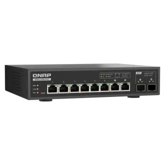Switch QNAP QSW-L3208-2C6T (6 porturi 10GbE, 2 porturi combinate 10G SFP+/NBASE-T, Lite Managed) Switch QNAP QSW-L3208-2C6T (6 porturi 10GbE, 2 porturi combinate 10G SFP+/NBASE-T, Lite Managed)