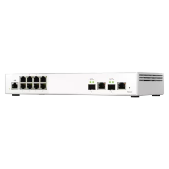 Switch gestionat QNAP QSW-M2108-2C (8 porturi RJ45 2.5GbE și 2 porturi SFP+ / RJ-45 10GbE combinate)