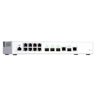 Switch gestionat QNAP QSW-M408-2C (12 porturi: 8 porturi Gigabit + 4 porturi combo 10G SFP+ / 2 porturi combo 10GbE) Switch gestionat QNAP QSW-M408-2C (12 porturi: 8 porturi Gigabit + 4 porturi combo 10G SFP+ / 2 porturi combo 10GbE)