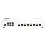Switch gestionat QNAP QSW-M2106-4C (6x 2.5GbE RJ45 și 4x combinate 10GbE SFP+ / 10GbE RJ-45)