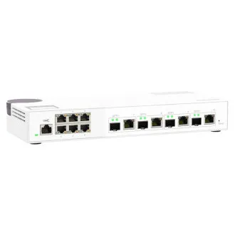 Switch gestionat QNAP QSW-M2106-4C (6x 2.5GbE RJ45 și 4x combinate 10GbE SFP+ / 10GbE RJ-45) Switch gestionat QNAP QSW-M2106-4C (6x 2.5GbE RJ45 și 4x combinate 10GbE SFP+ / 10GbE RJ-45)
