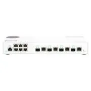 Switch gestionat QNAP QSW-M2106-4C (6x 2.5GbE RJ45 și 4x combinate 10GbE SFP+ / 10GbE RJ-45)