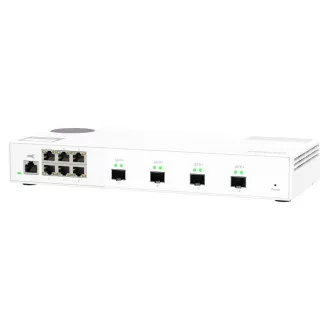Switch gestionat QNAP QSW-M2106-4S (6x 2.5GbE RJ45 și 4x 10GbE SFP+)