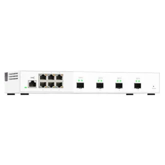 Switch gestionat QNAP QSW-M2106-4S (6x 2.5GbE RJ45 și 4x 10GbE SFP+) Switch gestionat QNAP QSW-M2106-4S (6x 2.5GbE RJ45 și 4x 10GbE SFP+)