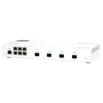 Switch gestionat QNAP QSW-M2106-4S (6x 2.5GbE RJ45 și 4x 10GbE SFP+) Switch gestionat QNAP QSW-M2106-4S (6x 2.5GbE RJ45 și 4x 10GbE SFP+)