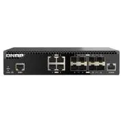 Switch gestionat QNAP QSW-M3212R-8S4T (4x porturi 10GbE + 8x porturi 10G SFP+, jumătate de lățime)