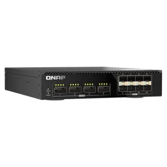 Switch gestionat QNAP QSW-M7308R-4X (4x porturi 100GbE + 8x porturi 25GbE, jumătate de lățime)