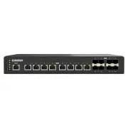 Switch industrial gestionat QNAP QSW-IM3216-8S8T: 16 porturi 10G (8 SFP+ de 10Gb și 8 RJ-45 de 10Gb)