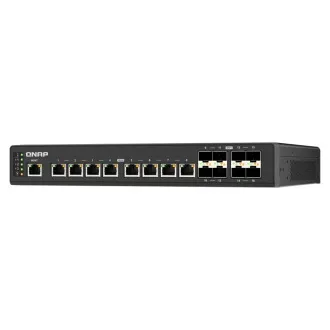 Switch industrial gestionat QNAP QSW-IM3216-8S8T: 16 porturi 10G (8 SFP+ de 10Gb și 8 RJ-45 de 10Gb) Switch industrial gestionat QNAP QSW-IM3216-8S8T: 16 porturi 10G (8 SFP+ de 10Gb și 8 RJ-45 de 10Gb)
