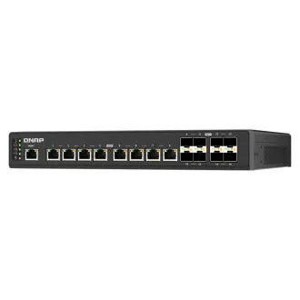 Switch industrial gestionat QNAP QSW-IM3216-8S8T: 16 porturi 10G (8 SFP+ de 10Gb și 8 RJ-45 de 10Gb) Switch industrial gestionat QNAP QSW-IM3216-8S8T: 16 porturi 10G (8 SFP+ de 10Gb și 8 RJ-45 de 10Gb)