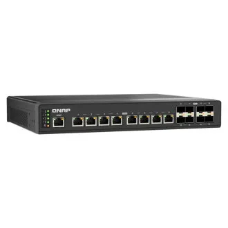 Switch industrial gestionat QNAP QSW-IM3216-8S8T: 16 porturi 10G (8 SFP+ de 10Gb și 8 RJ-45 de 10Gb) Switch industrial gestionat QNAP QSW-IM3216-8S8T: 16 porturi 10G (8 SFP+ de 10Gb și 8 RJ-45 de 10Gb)