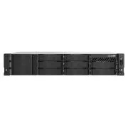 QNAP TS-855eU-RP-8G (8 nuclee 2,8 GHz, 8 GB RAM, 8 x SATA, 2 x 2,5 GbE, 2 x M.2 NVMe, 2 x PCIe, adâncime mică)