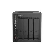 NVR QNAP QVP-41C (4 nuclee 2.6GHz, 8GB RAM, 4xSATA, 2x2.5GbE, 2 sloturi M.2, 2xHDMI, camere: 8 (maxim 24)
