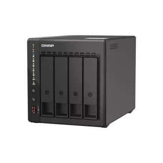 NVR QNAP QVP-41C (4 nuclee 2.6GHz, 8GB RAM, 4xSATA, 2x2.5GbE, 2 sloturi M.2, 2xHDMI, camere: 8 (maxim 24)