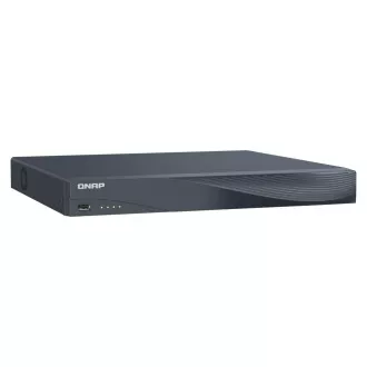 QNAP TVR-AI200-16CH-16P - înregistrator NVR inteligent și switch PoE gestionat (16 porturi) într-o singură soluție