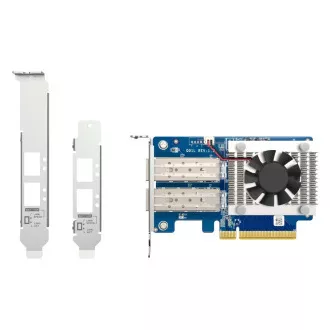 QNAP QXG-10G2SF-NXE - 2x 10GbE SFP+, profil redus, PCIe Gen3 x8 QNAP QXG-10G2SF-NXE - 2x 10GbE SFP+, profil redus, PCIe Gen3 x8