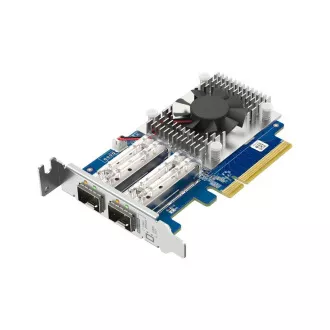 QNAP QXG-10G2SF-NXE - 2x 10GbE SFP+, profil redus, PCIe Gen3 x8 QNAP QXG-10G2SF-NXE - 2x 10GbE SFP+, profil redus, PCIe Gen3 x8