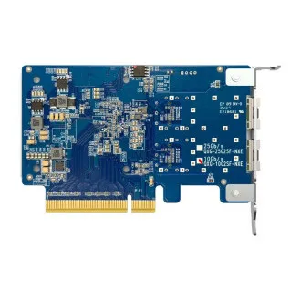 QNAP QXG-10G2SF-NXE - 2x 10GbE SFP+, profil redus, PCIe Gen3 x8 QNAP QXG-10G2SF-NXE - 2x 10GbE SFP+, profil redus, PCIe Gen3 x8