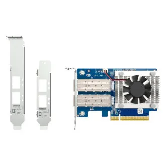 QNAP QXG-10G2SF-NXE - 2x 10GbE SFP+, profil redus, PCIe Gen3 x8 QNAP QXG-10G2SF-NXE - 2x 10GbE SFP+, profil redus, PCIe Gen3 x8