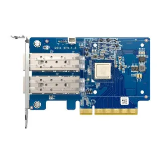 QNAP QXG-10G2SF-NXE - 2x 10GbE SFP+, profil redus, PCIe Gen3 x8 QNAP QXG-10G2SF-NXE - 2x 10GbE SFP+, profil redus, PCIe Gen3 x8