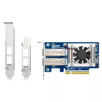 QNAP QXG-25G2SF-E810 - 2x 25GbE SFP28, PCIe Gen3 x8