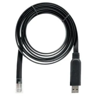 QNAP - Cablu consolă USB la RJ45 1,8 m QNAP - Cablu consolă USB la RJ45 1,8 m