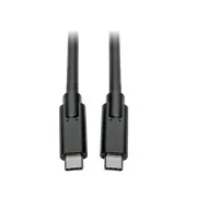 Cablu USB-C (Mascul/Mascul), USB 3.1, Gen 1 (5Gb/s), compatibil Thunderbolt 3, 3,05 m