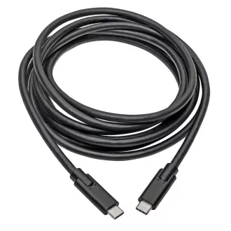 Cablu USB-C (Mascul/Mascul), USB 3.1, Gen 1 (5Gb/s), compatibil Thunderbolt 3, 3,05 m