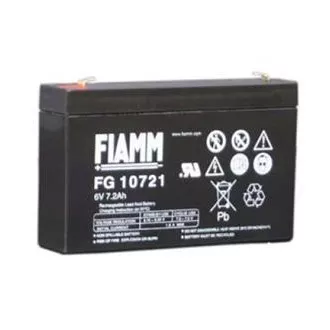 Acumulator Fiamm cu plumb acid FG10721 6V/7,2Ah