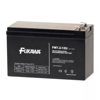 Baterie FUKAWA FW 7.2-12 F2U (12V 7,2Ah/7Ah)
