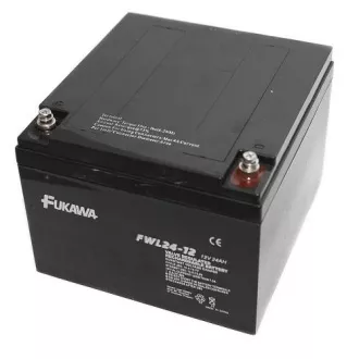Baterie FUKAWA FWL24-12 (12V 24Ah, 10 ani)