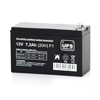 Baterie UPS 12V 7.2Ah F1