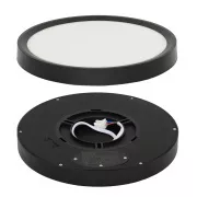 Lampa NOMY LED 18W NEGRA cu setare temperatura luminii