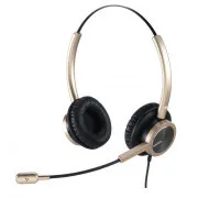 WELL Mairdi MRD-809DG, căști cu două urechi, auriu