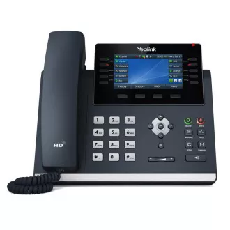 Telefon SIP Yealink SIP-T46U, PoE, LCD 4.3", 480x272, 27 de programe, 2xUSB, Gigabit