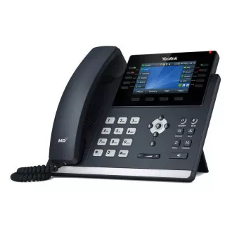 Telefon SIP Yealink SIP-T46U, PoE, LCD 4.3", 480x272, 27 de programe, 2xUSB, Gigabit